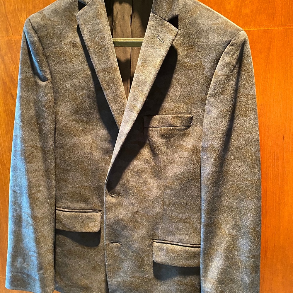 Lauren Ralph Lauren Boys Brown Suede Blazer